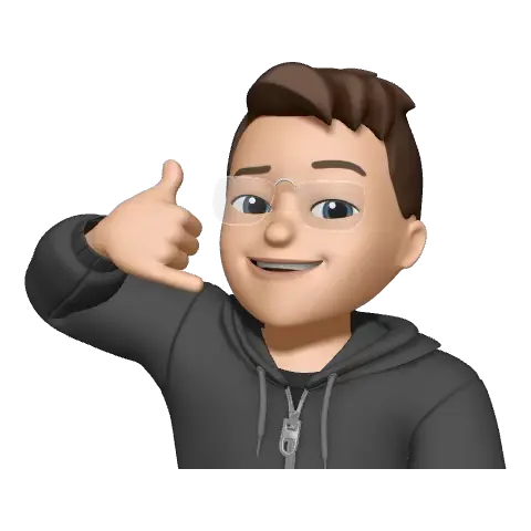 Me as a Memoji waving